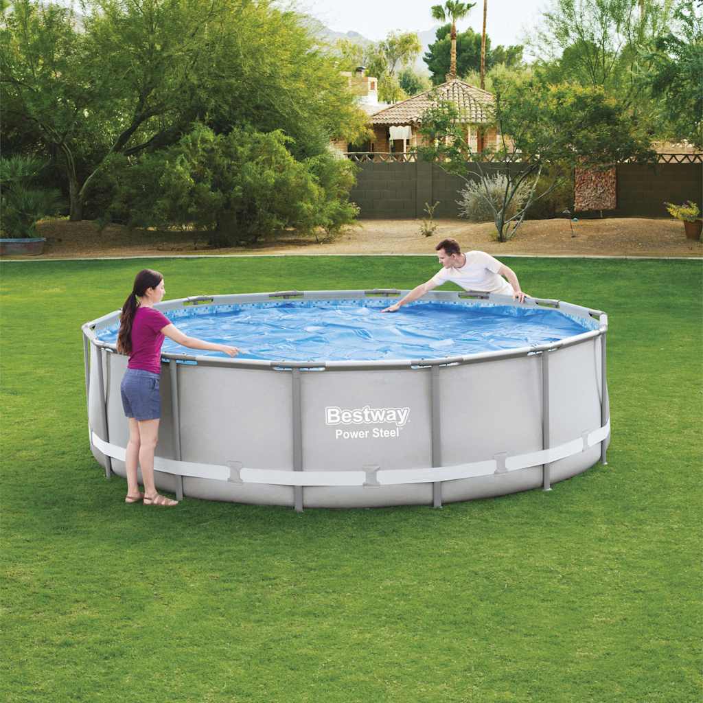 Bestway Flowclear Solar-Poolabdeckung 427 cm