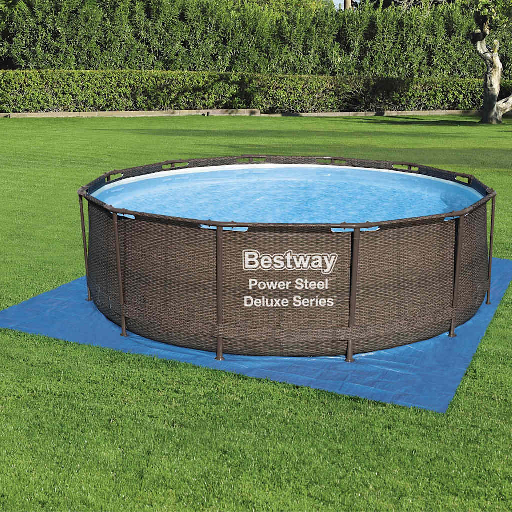 Bestway Flowclear Schwimmbad-Bodenplane 396 x 396 cm