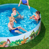 Bestway piscina di dinosauro riempimento