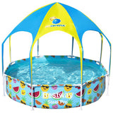 Bestway Steel Pro Kinderbecken UV-Schutz oberirdisch 244x51 cm