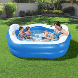 Bestway Schwimmbad Family Fun Lounge 213x206x69 cm