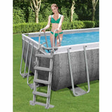 Bestway Flowclear Schwimmbadleiter mit 4 Stufen 122 cm