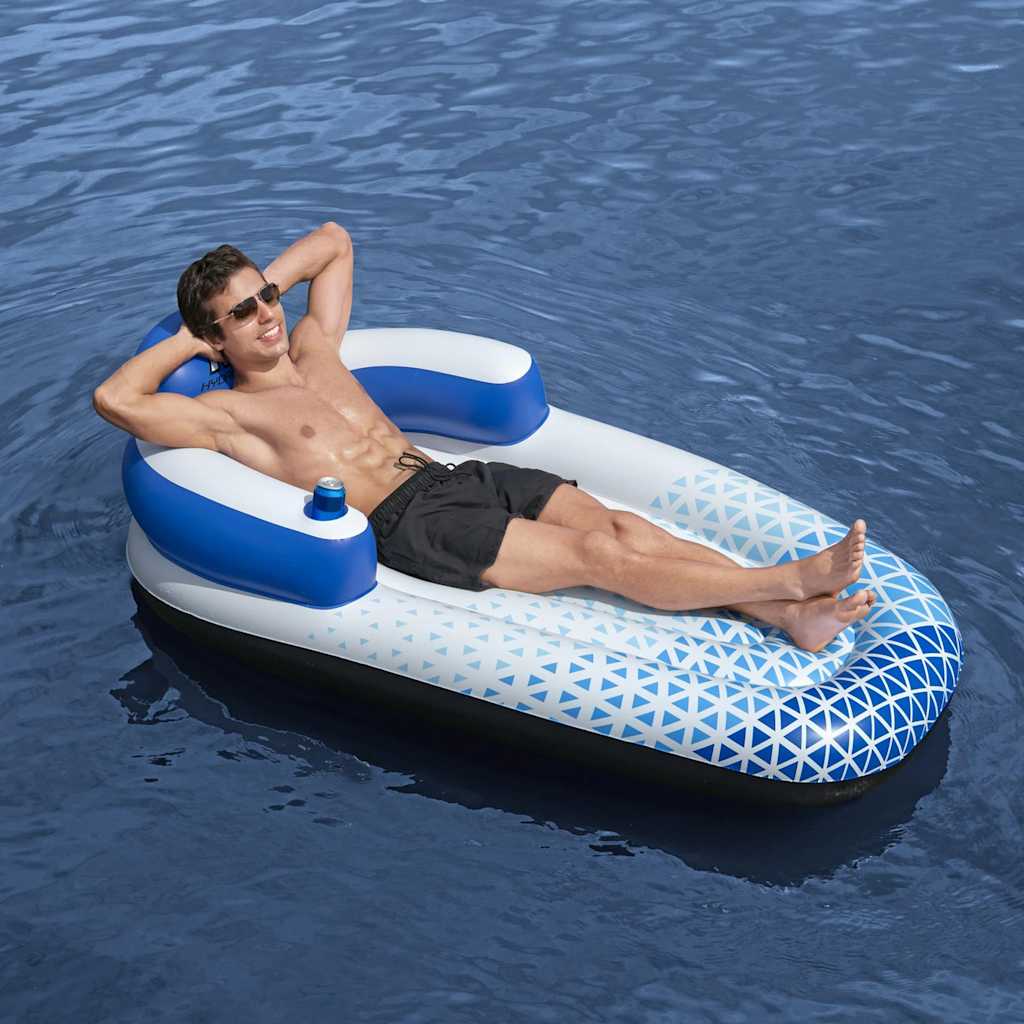 Bestway Hydro-Force-Schwebebett 183x97 cm blau