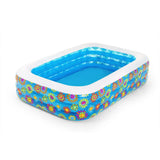 Bestway aufblasbares Kinderbecken 229x152x56 cm blau