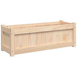 Vidaxx Pflanzgefäß 90x31x31 cm massives Kiefernholz