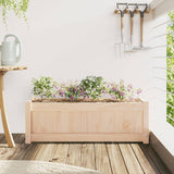 Vidaxx Pflanzgefäß 90x31x31 cm massives Kiefernholz
