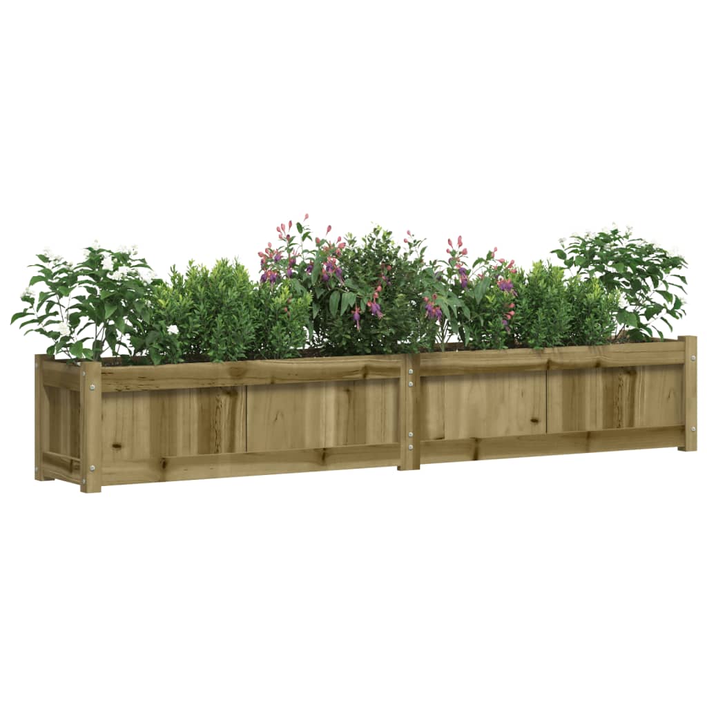 Vidaxl Pflanzgefäße 2 cm imprägniertes Holz