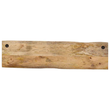 Vidaxx Wandgarderobe mit 4 Haken aus massivem Mangoholz