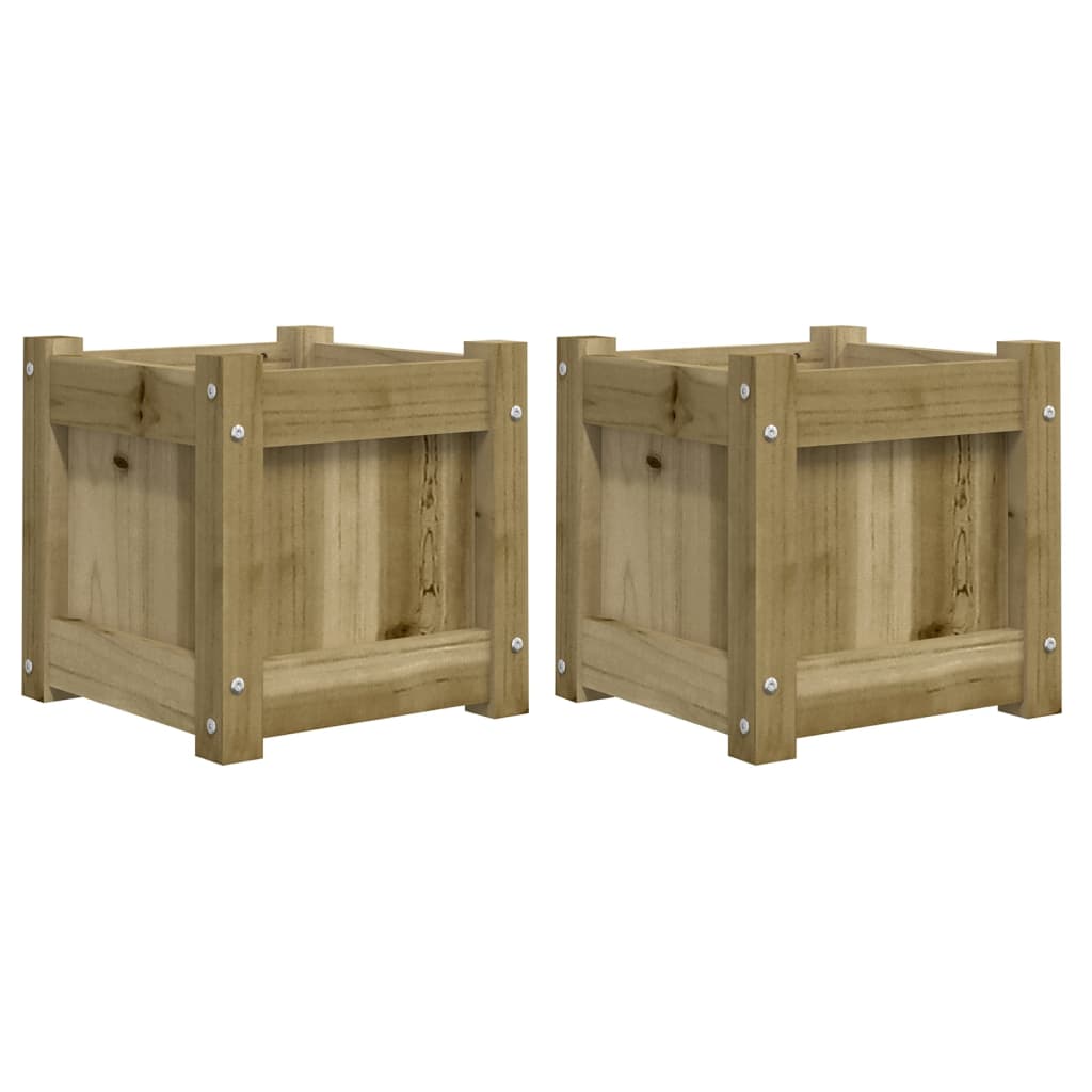 Vidaxl Planters 2 pc cm impregnated wood