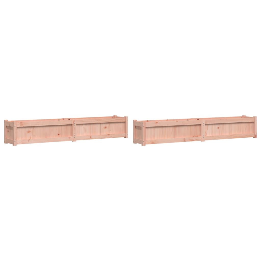 Vidaxl Planters 2 PCS Solid Douglashout