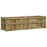 Vidaxl Planter 180x50x50 cm impregnerad tall