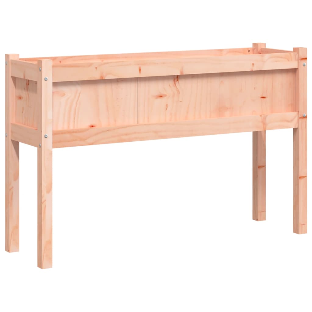 Vidaxx Pflanzgefäß mit Beinen 110x31x70 cm aus massivem Douglasholz