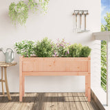 Vidaxx Pflanzgefäß mit Beinen 110x31x70 cm aus massivem Douglasholz