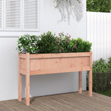 Vidaxl Planter med benen 110x31x70 cm Solid Douglashout