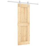 Porta scorrevole Vidaxl con pastella da 70x210 cm pino solido