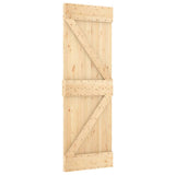 Porta scorrevole Vidaxl con pastella da 70x210 cm pino solido