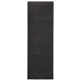 Vidaxl Sisalmat for scratching post 66x200 cm black