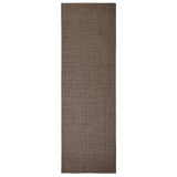 Vidaxl Sisalmat for skraping Post 80x250 cm Brown