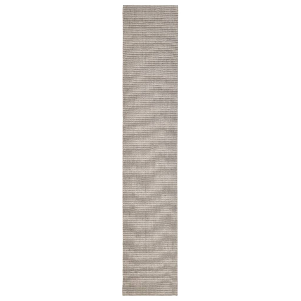 Vidaxl Sisalmat for riper etter 66x350 cm sand -farget