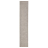 Vidaxl Sisalmat for riper etter 66x350 cm sand -farget