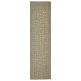 Vidaxl sisalmat pour gratter le post 66x250 cm taupe