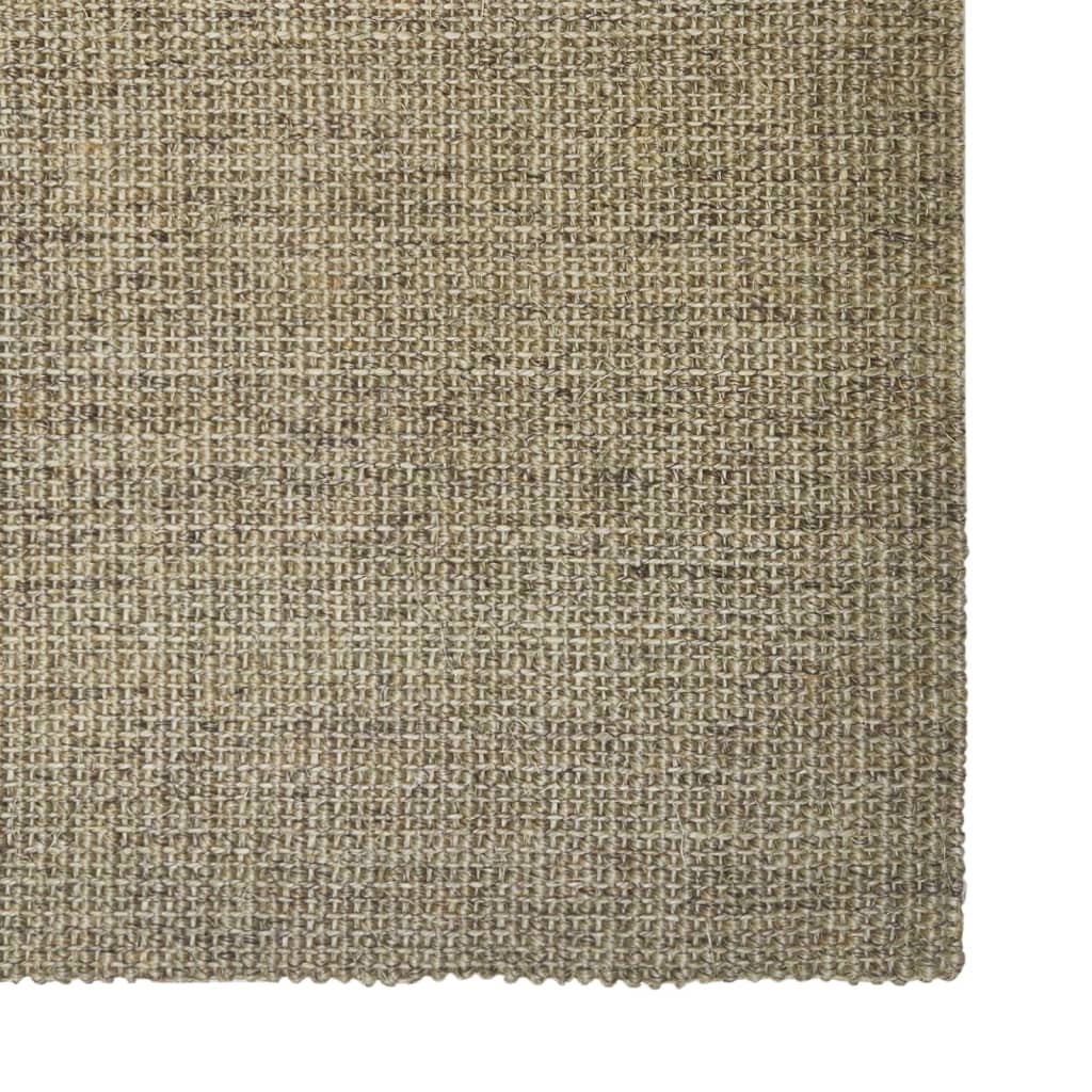 Vidaxl sisalmat pour gratter le post 66x250 cm taupe