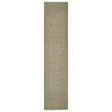 Vidaxl Sisalmat zum Kratzen nach 66 x 300 cm Taupe