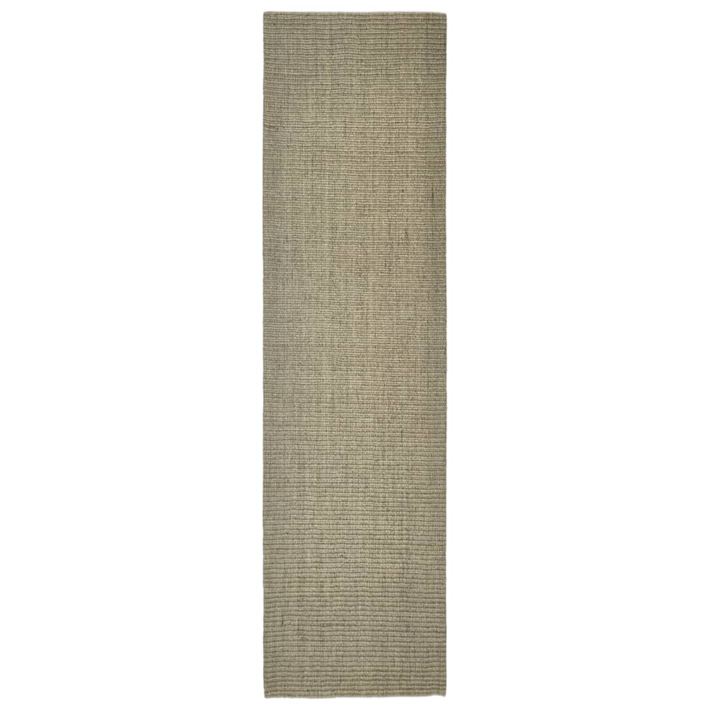 Vidaxl Sisalmat til skrabe post 80x300 cm taupe