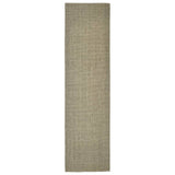 Vidaxl Sisalmat til skrabe post 80x300 cm taupe