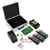 VIDAXL 300-Stück Poker Set 4 g