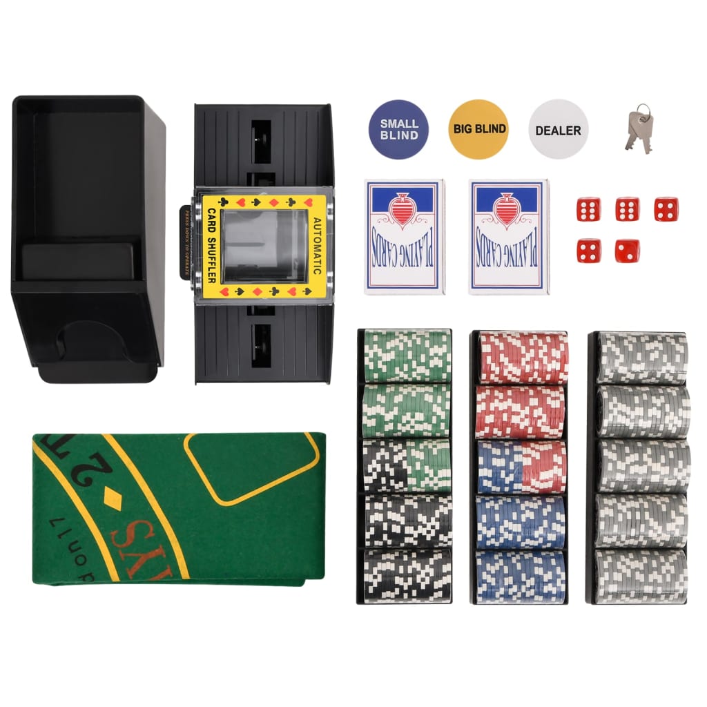 Vidaxl 300-piece poker set 11.5 g