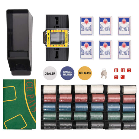 VidaXL 600-teiliges Pokerset 4 g