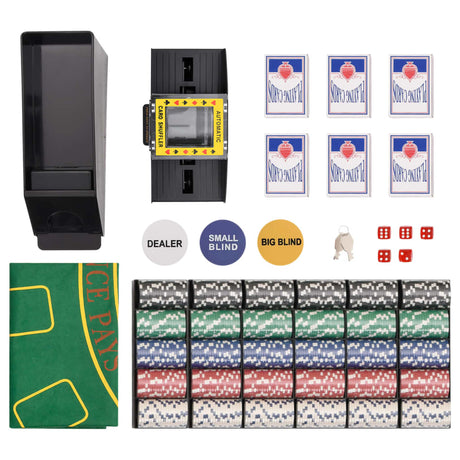 VidaXL 600-teiliges Pokerset 11,5 g