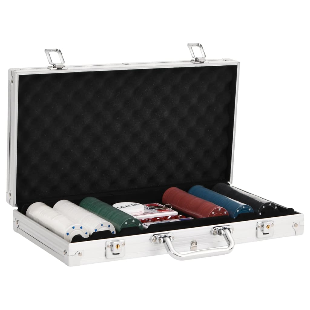 Vidaxl 300-piece poker set 4 g