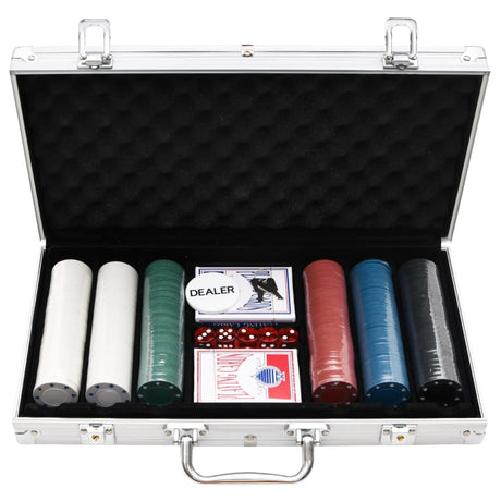 VidaXL 300-teiliges Pokerset 4 g