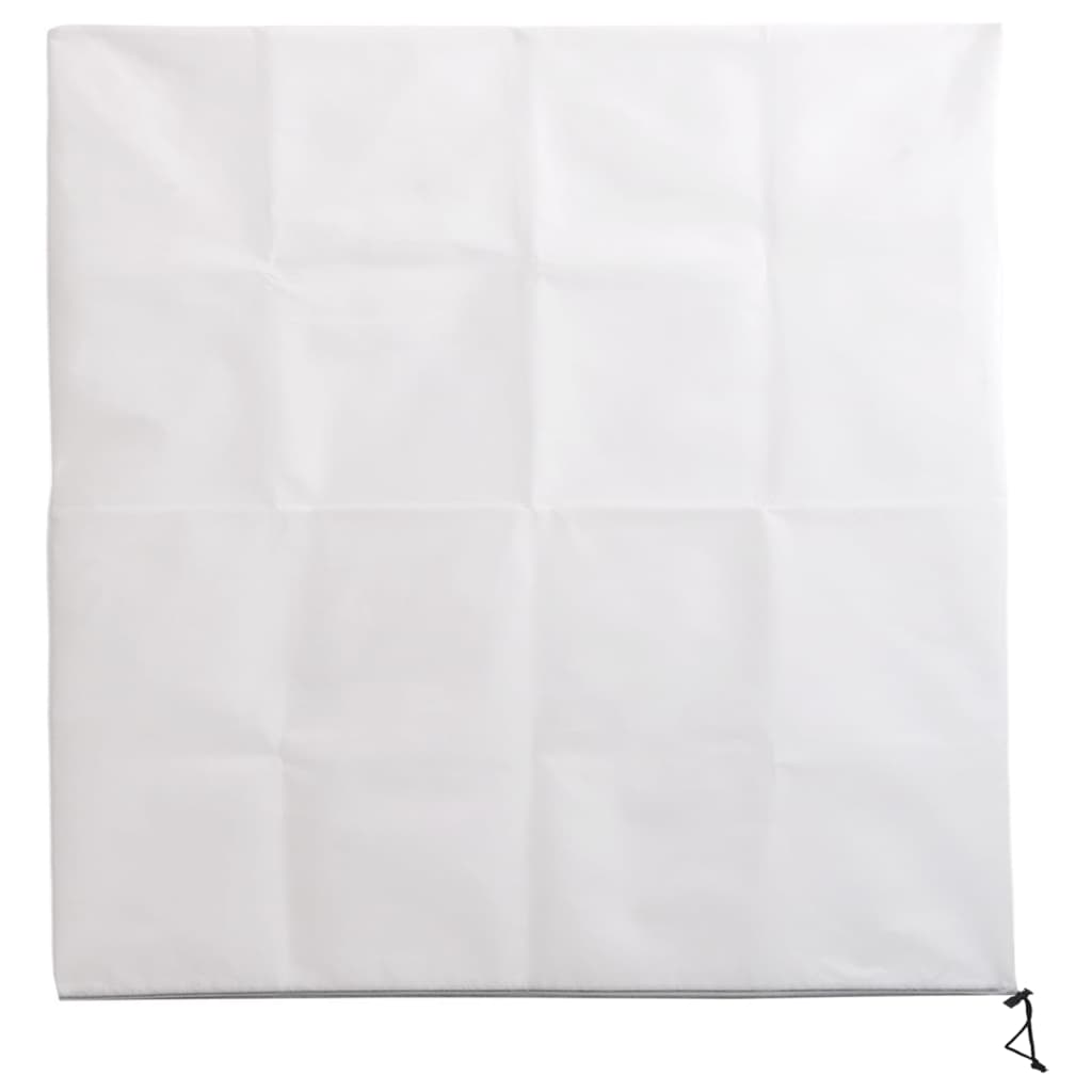 VidaXL Pflanzenabdeckungen mit Reißverschluss 4 Stück 70 g m² 1,55 x 1,55 m