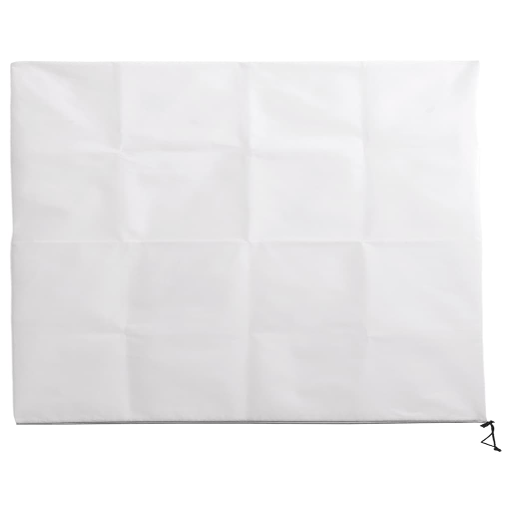 VidaXL Pflanzenabdeckungen mit Reißverschluss 2 Stk. 70 g m² 3,93 x 3 m