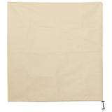 VidaXL Pflanzenabdeckungen mit Kordelzug 8 Stück 70 g m² 0,8x0,8 m