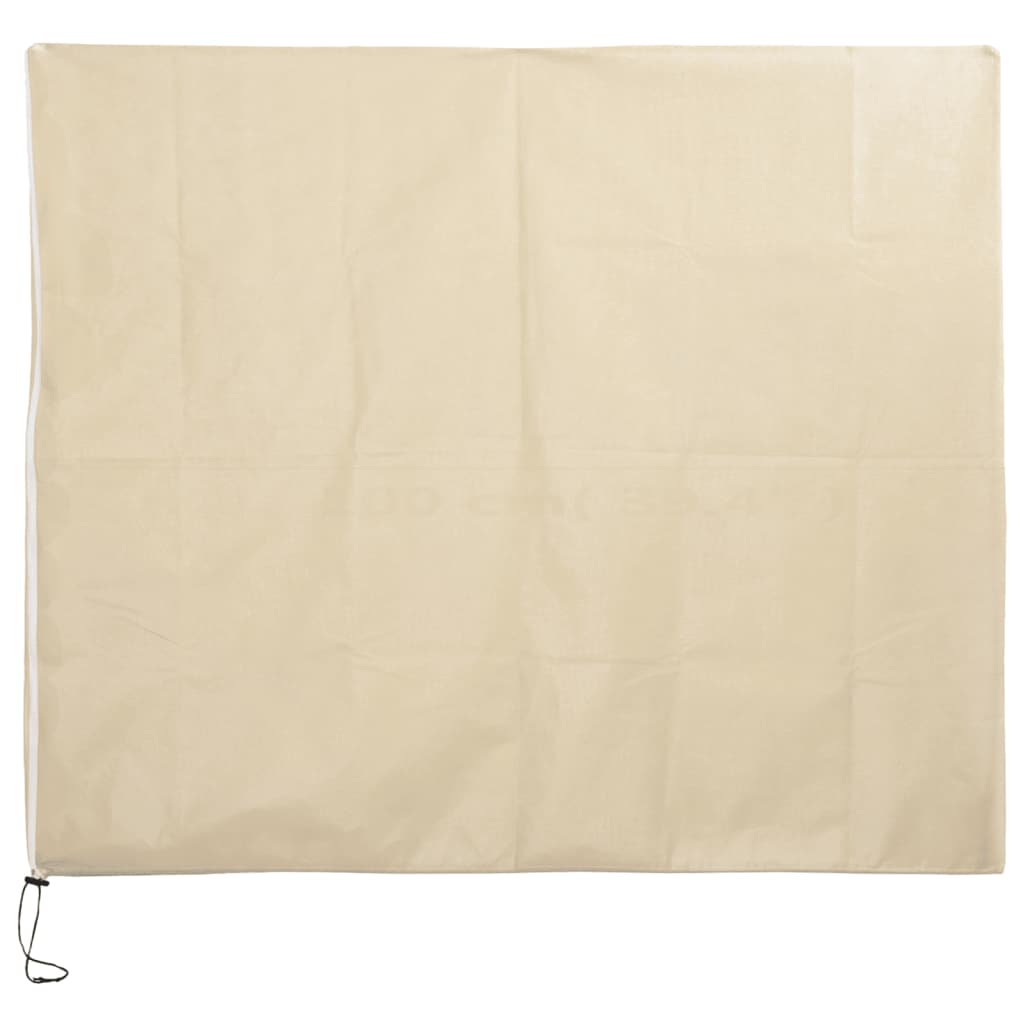 VidaXL Pflanzenabdeckungen mit Reißverschluss 2 Stk. 70 g m² 2,36 x 2 m