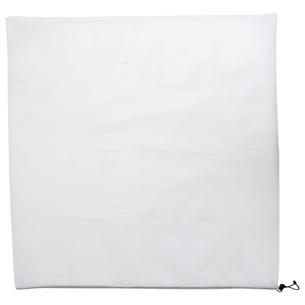 VidaXL Pflanzenabdeckungen mit Kordelzug 12 Stück 70 g m² 0,8x0,8 m