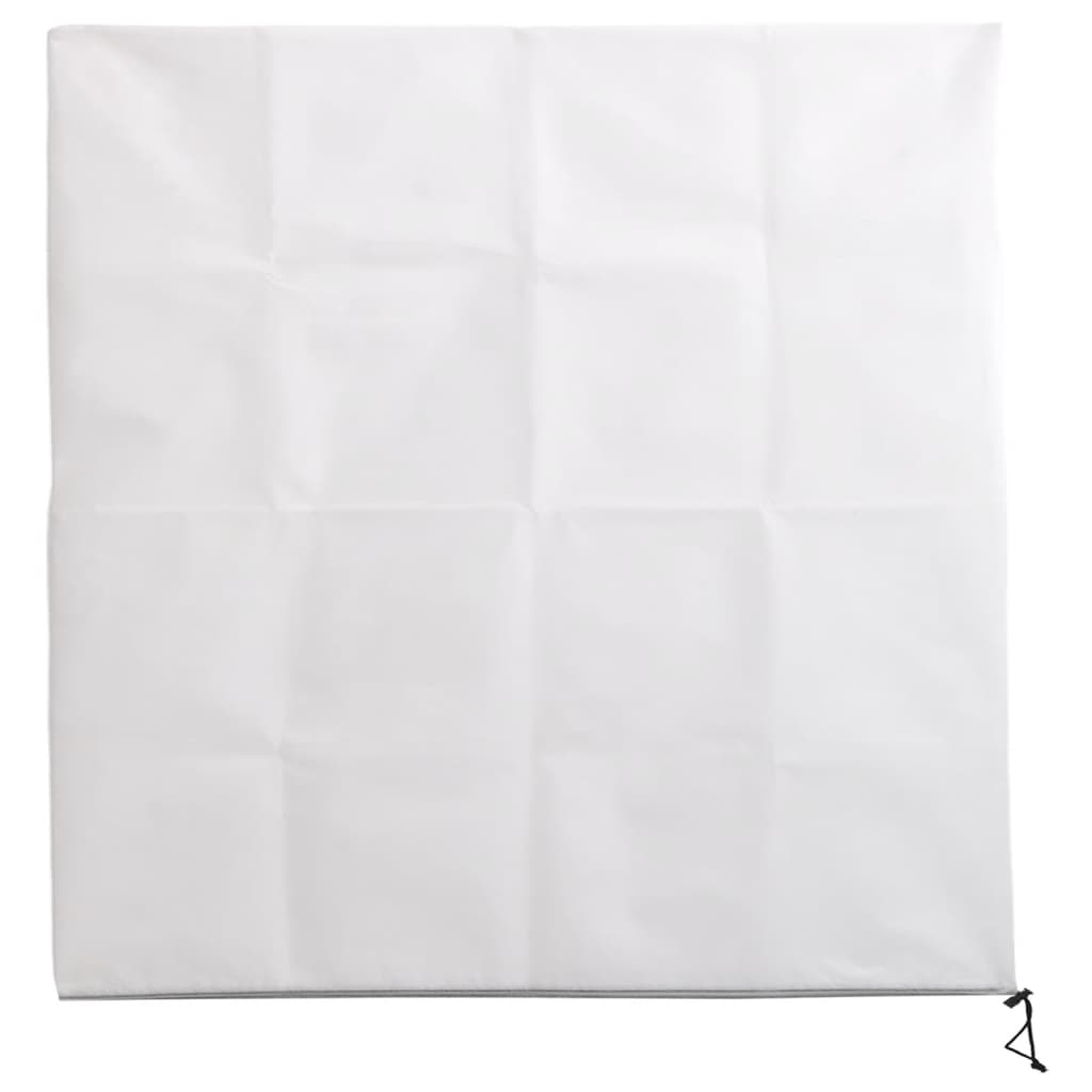 VidaXL Pflanzenabdeckungen mit Reißverschluss 10 Stück 70 g m² 1,55 x 1,55 m