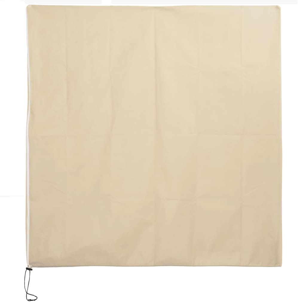 VidaXL Pflanzenabdeckungen mit Reißverschluss 10 Stück 70 g m² 1,55 x 1,55 m
