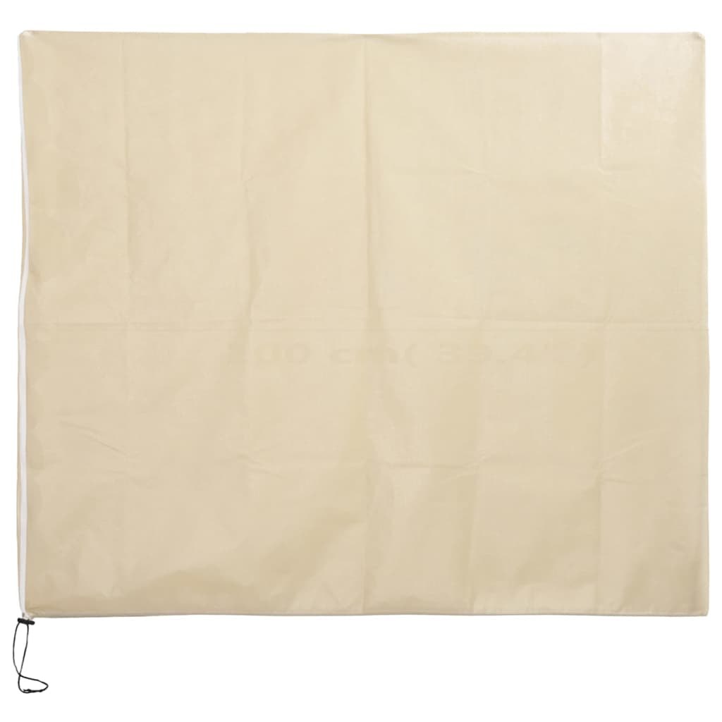 VidaXL Pflanzenabdeckungen mit Reißverschluss 4 Stück 70 g m² 2,36 x 2 m