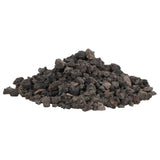 Vidaxl Lava pietre 10 kg 1-2 cm nero