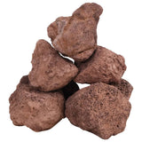 VidaXL Lavasteine 25 kg 10-30 cm rot