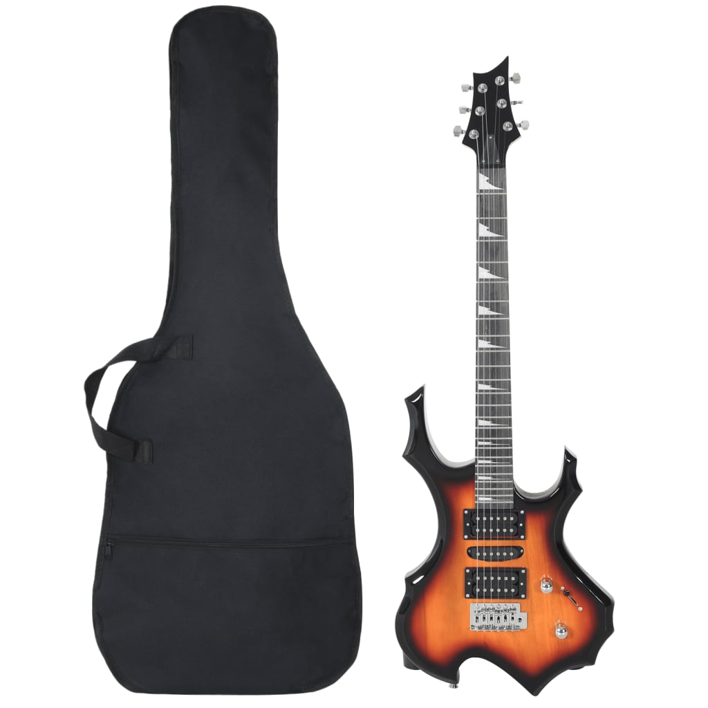 Guitarra Vidaxl para principiantes eléctricos con bolsa 4 4 39 Negro