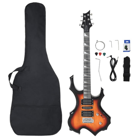 Vidaxl Gitarre für Einsteiger elektrisch mit Tasche 4 4 ​​39 schwarz