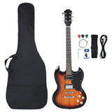 Vidaxl Gitarre für Einsteiger elektrisch mit Tasche 4 4 ​​39 schwarz