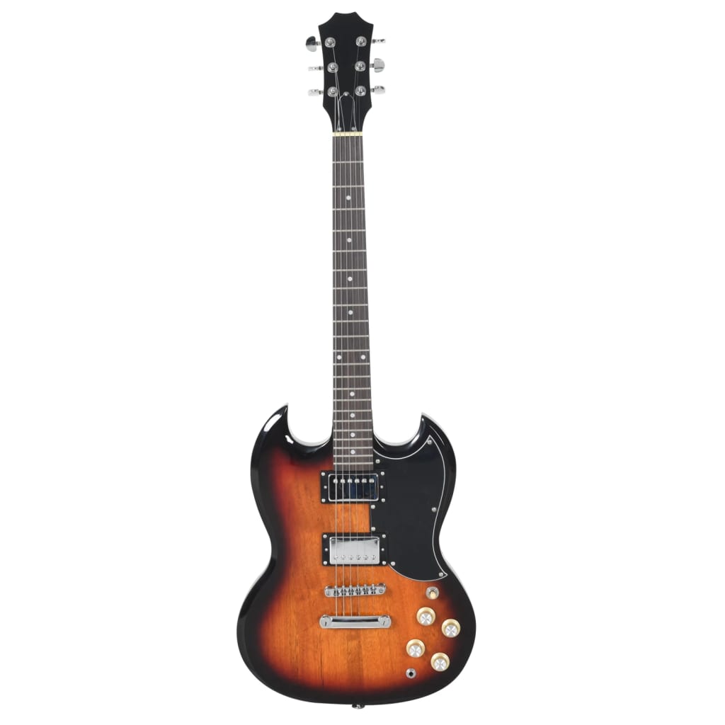 Vidaxl Gitarre für Einsteiger elektrisch mit Tasche 4 4 ​​39 schwarz