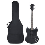 Vidaxl Gitarre für Einsteiger elektrisch mit Tasche 4 4 ​​39 schwarz